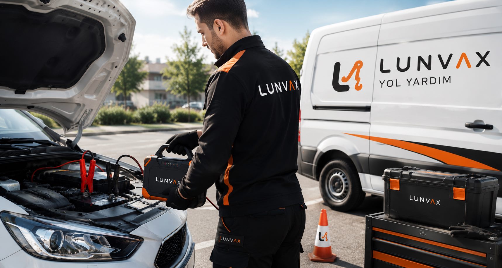 LUNVAX akü takviyesi hizmeti